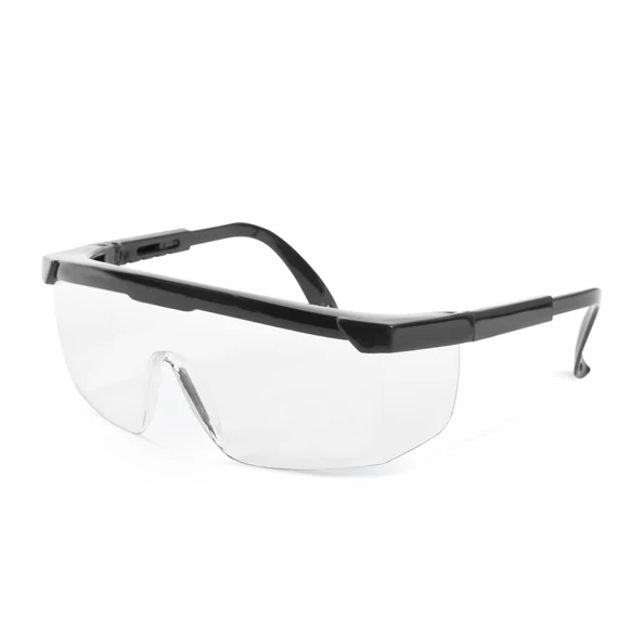 Professionelle Schutzbrille für Brillenträger, mit UV-Schutz - transparent