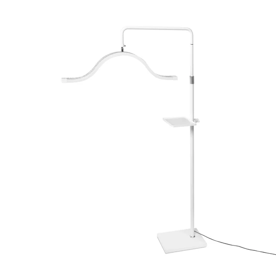 Wolkenförmig Kosmetik LED Licht mit Kristallen - weiß