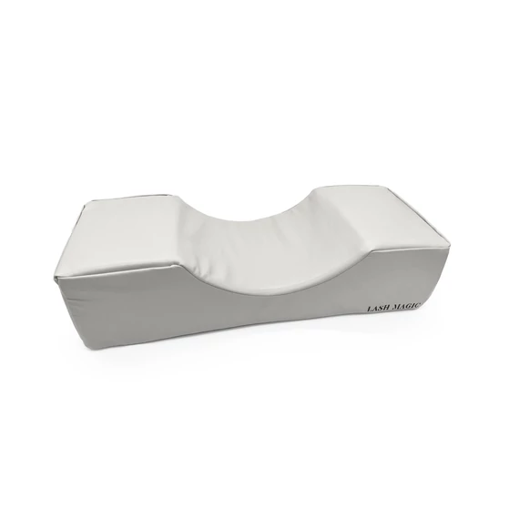Memory-Schaum Kissen mit Kunstlederbezug 50x20x12cm